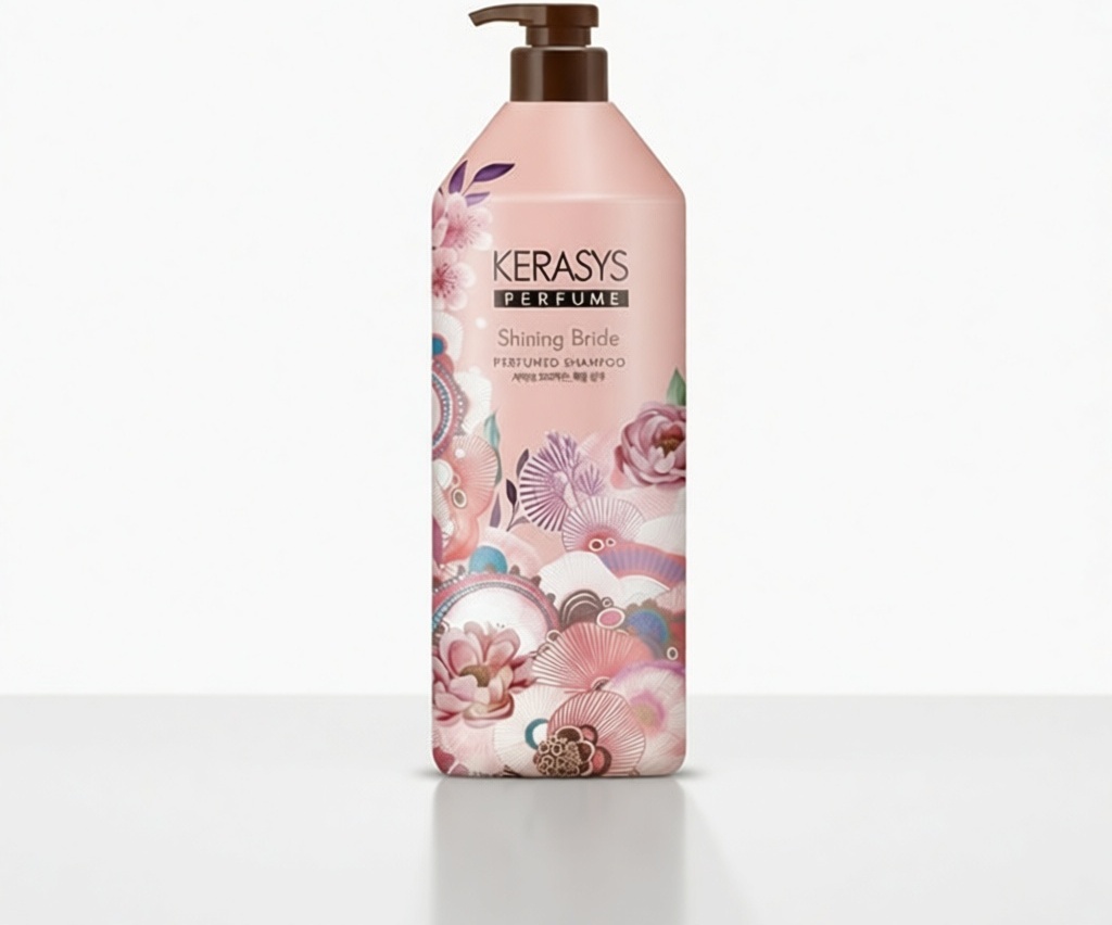 Kerasys Perfume Shining Bridе Perfumed Shampoo, 1000ml. Парфюмированный шампунь Яркое сияние для волос