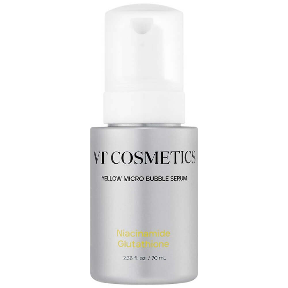 VT Cosmetics Niacinamide Glutathione Yellow Micro Bubble Serum,  70ml. 18+. Микропузырьковая сыворотка для лица с ниацинамидом.