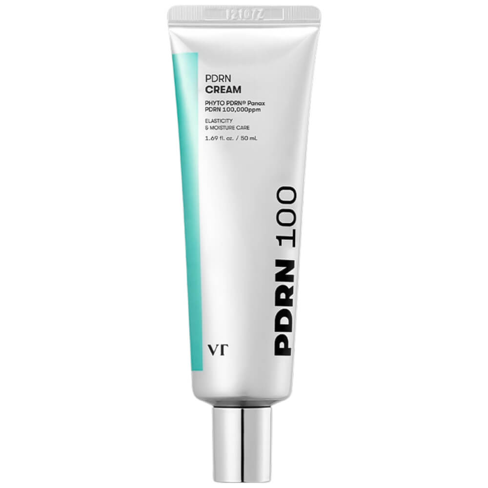VT Cosmetics PDRN Cream 100, 50ml. Интенсивный питательный крем для сияющей кожи с 100 000 ppm веганского PDRN