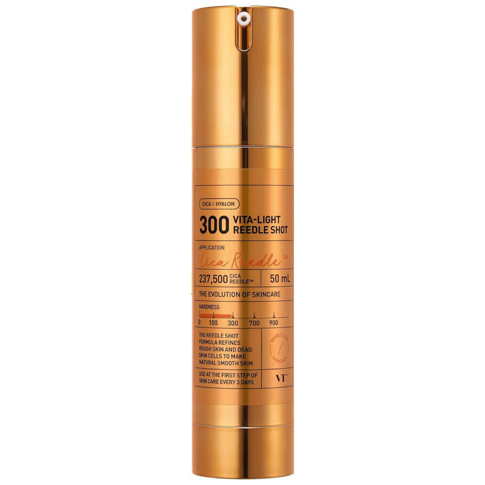 VT Cosmetics Vita-Light Reedle Shot 300, 50ml. Интенсивная бустер-сыворотка с микроиглами и витамином C