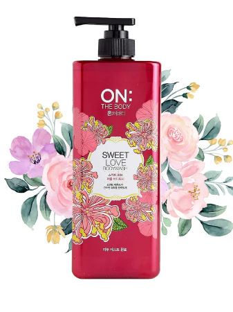 SWEET LOVE от ON: THE BODY, 0,9л. Парфюмированный гель для душа 