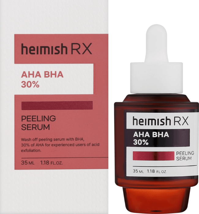 Heimish RX AHA BHA Peeling Serum, 35ml. Пилинг-сыворотка с кислотами