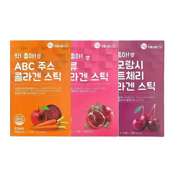 Mippeum Collagen Jelly Stick Mix Package 15шт х 3
