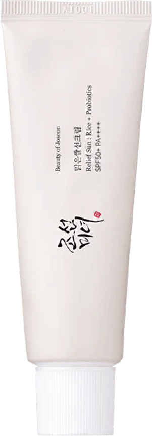 Beauty of Joseon Relief Sun: Rice and Probiotics SPF 50+ PA++++, 50ml. Солнцезащитный крем с пробиотиками.