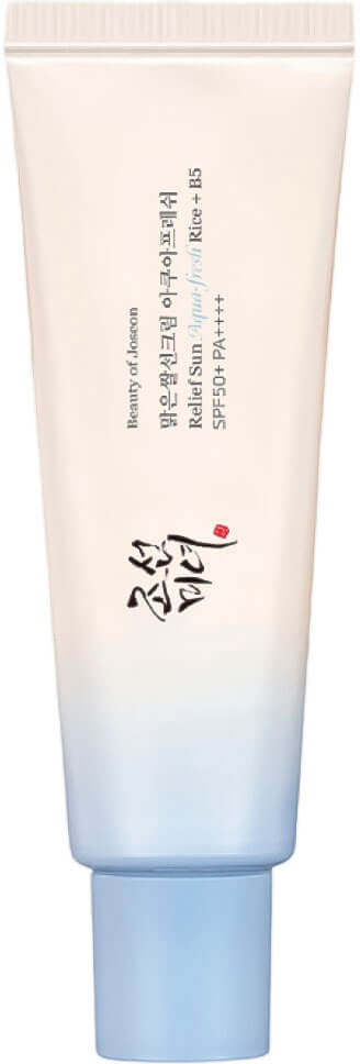 Beauty of Joseon «Relief Sun Aqua-fresh Rice+B5» SPF50+ PA++++, 50ml. Крем для лица солнцезащитный