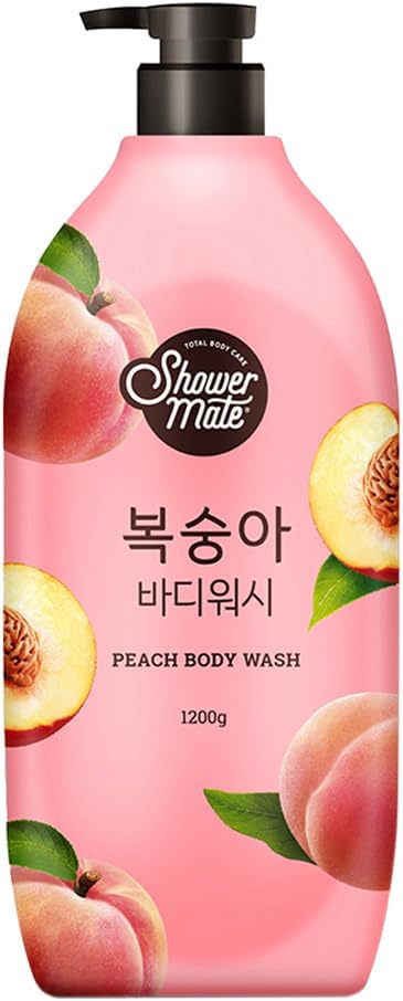AEKYUNG Shower Mate «Peach», 1,2L. Гель для душа «Персик»