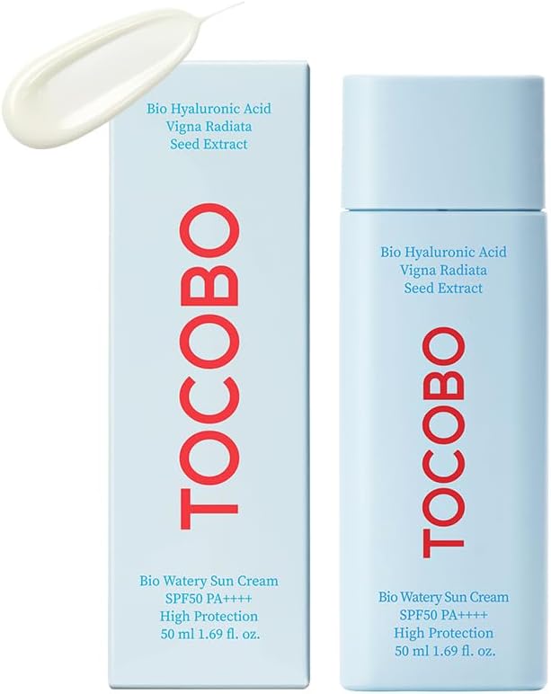 Tocobo Bio Watery Sun Cream SPF50+ PA++++50, 50ml. Увлажняющее солнцезащитное крем-молочко