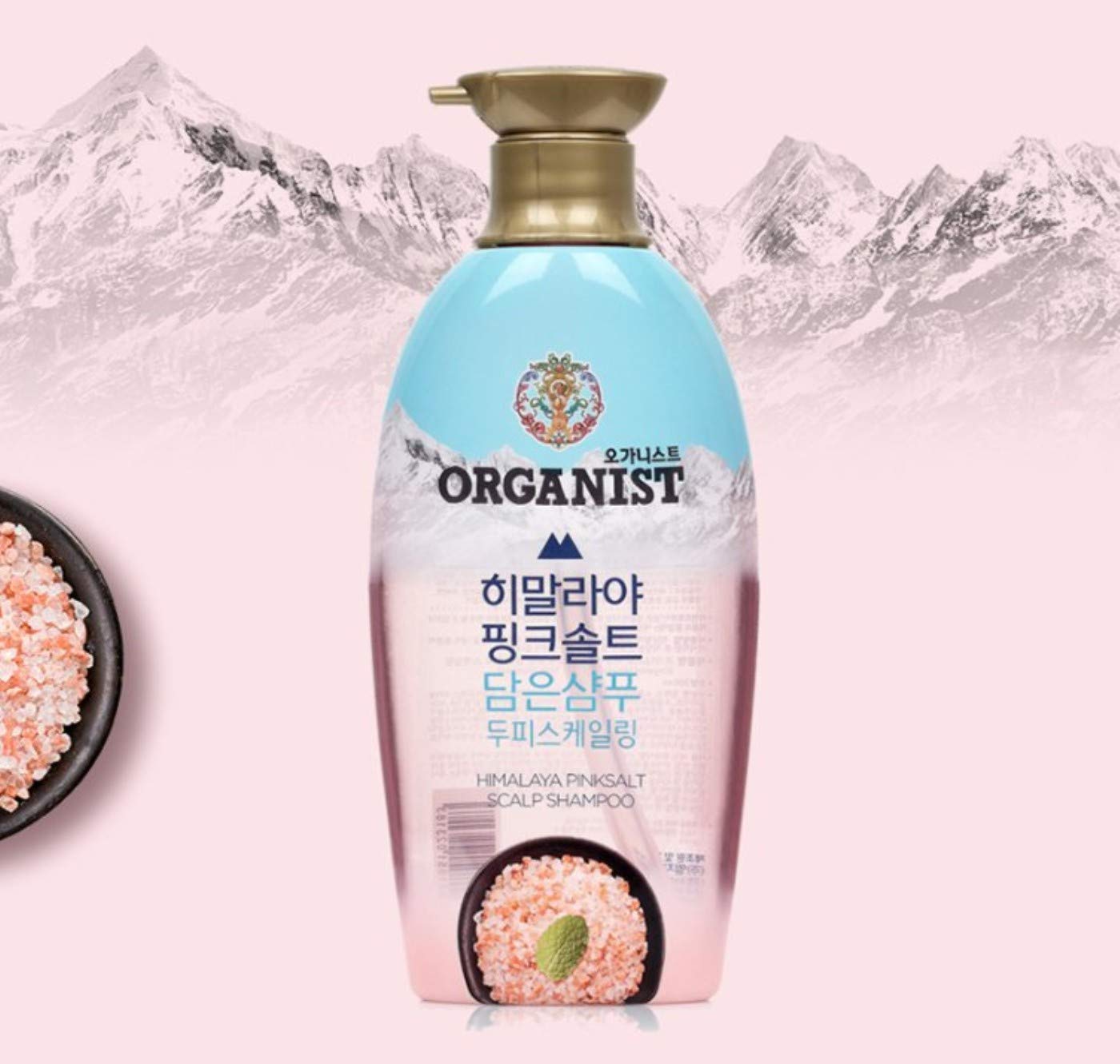 Organist Himalaya Pinksalt Scalp Shampoo, 500ml.Шампунь обогащенный гималайской розовой солью