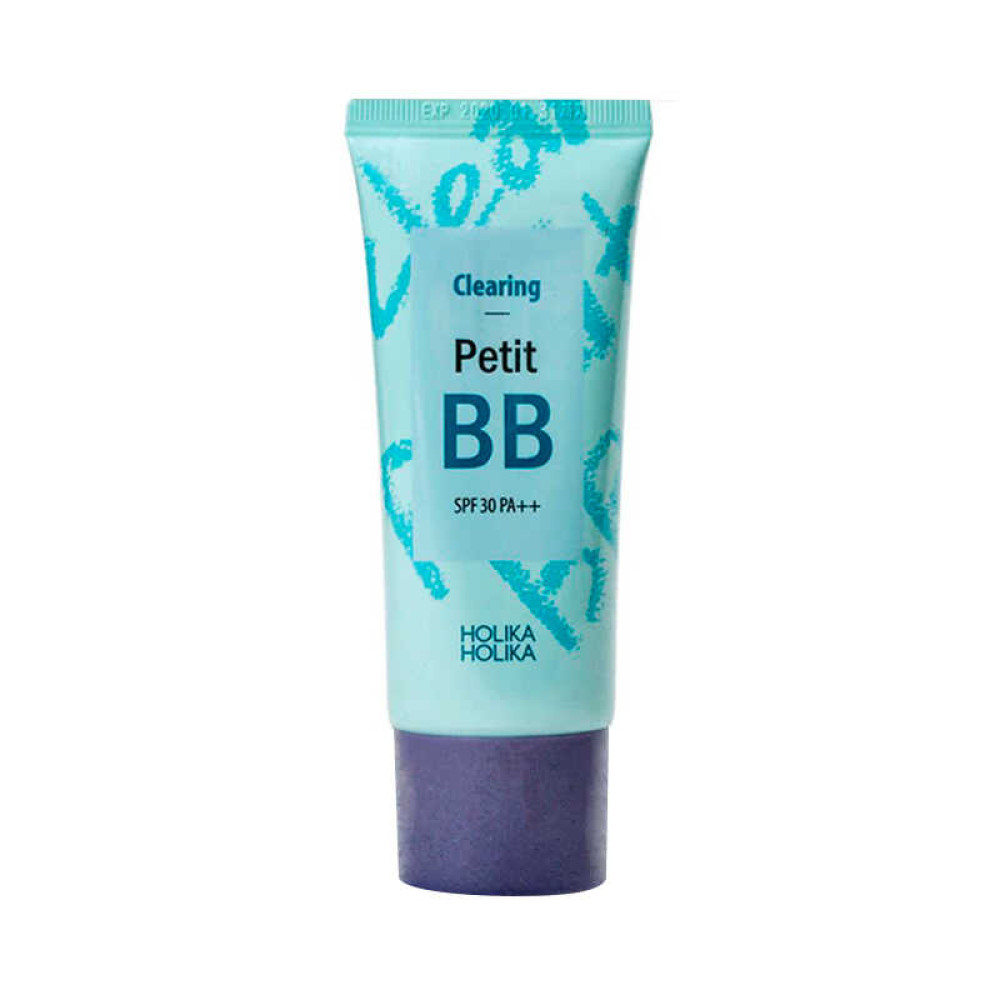 Holika Holika Petit Clearing BB SPF 30 PA++, 30ml. BB крем для лица с эффектом очищения
