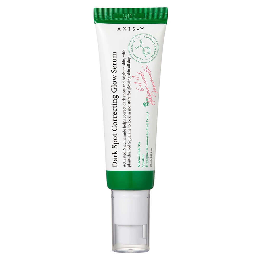 AXIS-Y Dark Spot Correcting Glow Serum, 50мл. Осветляющая сыворотка от пигментных пятен с 5% ниацинамида 