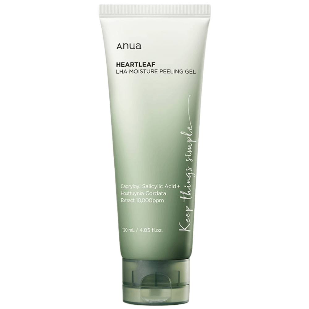 Anua Heartleaf LHA Moisture Peeling Gel, 120ml. Отшелушивающий пилинг-гель с LHA