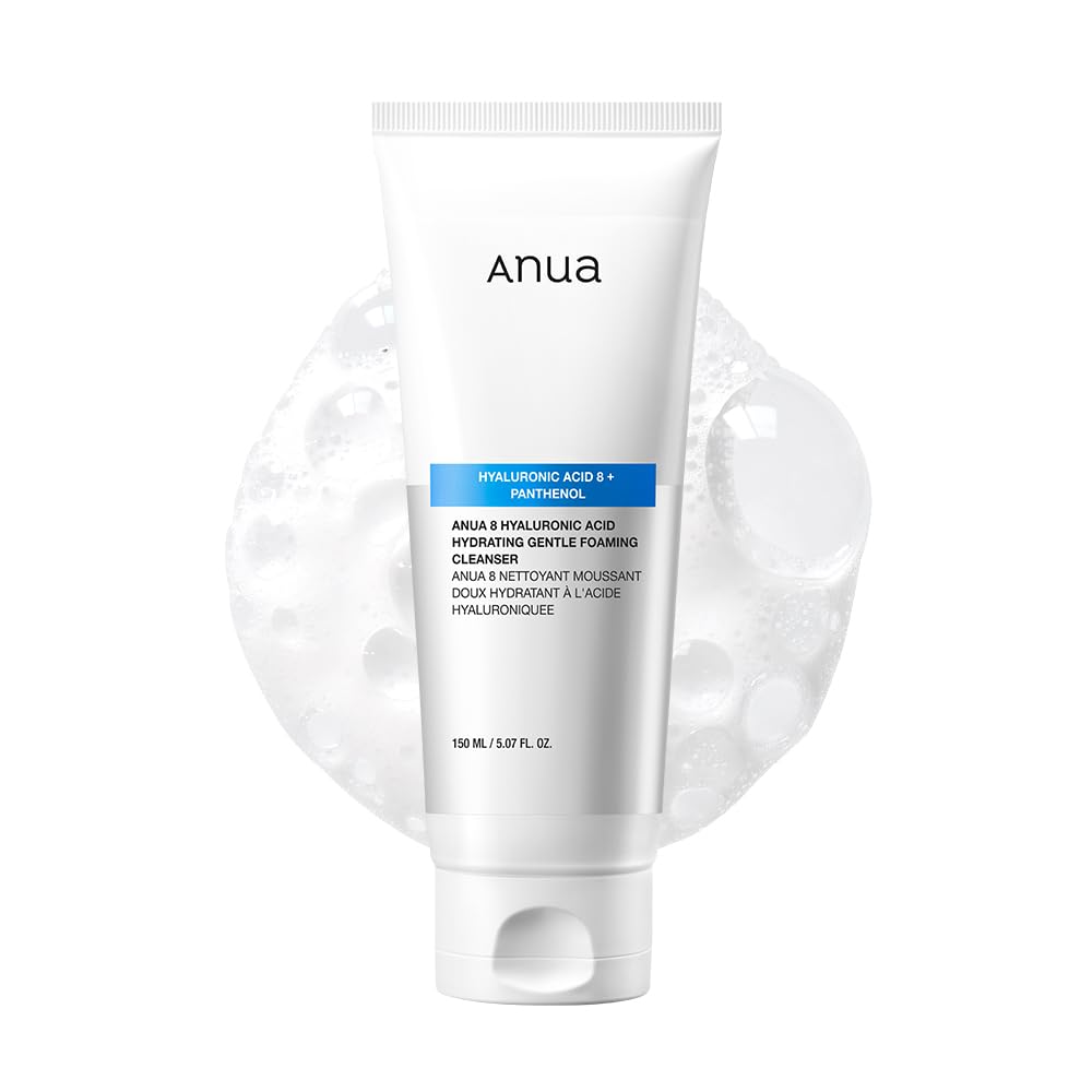 Anua Hydrating Gentle Foaming Cleanser, 150ml. Мягкая увлажняющая пенка для умывания
