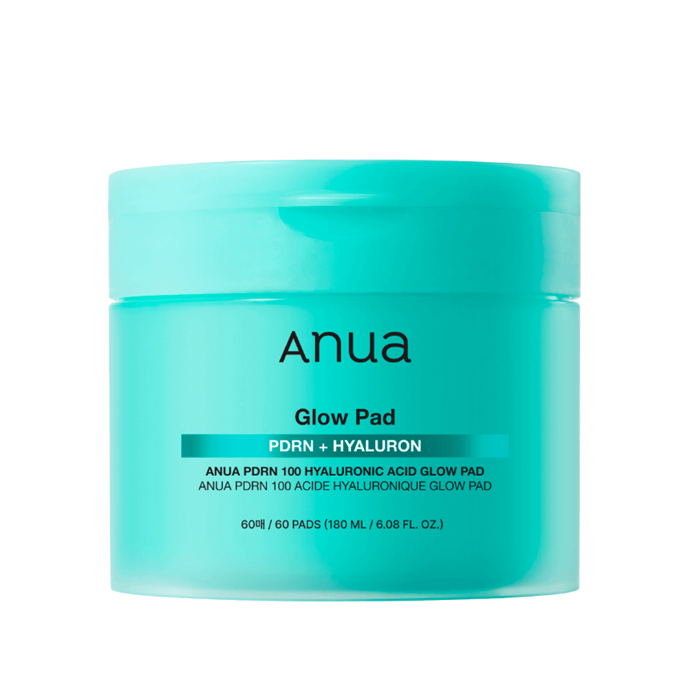 Anua PDRN 100 Hyaluronic Acid Glow Pad Увлажняющие пэды с ПДРН и гиалуроновой кислотой 