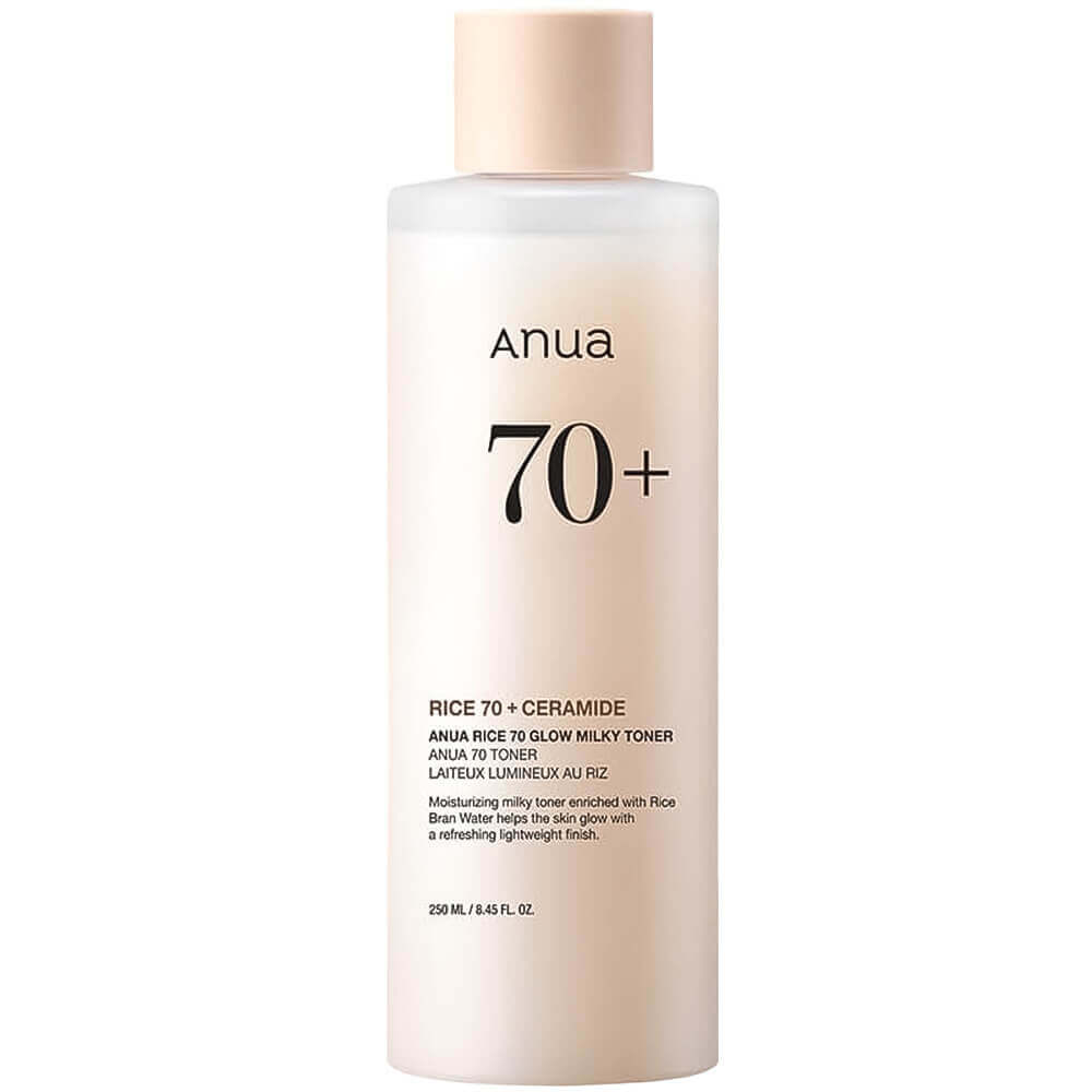 Anua Rice 70 Glow Milky Toner, 250ml. Молочко-тонер