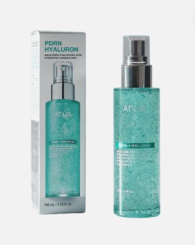 Anua Pdrn Hyaluronic Acid Hydrating Capsule Mist, 100ml. Увлажняющий капсульный мист с ПДРН