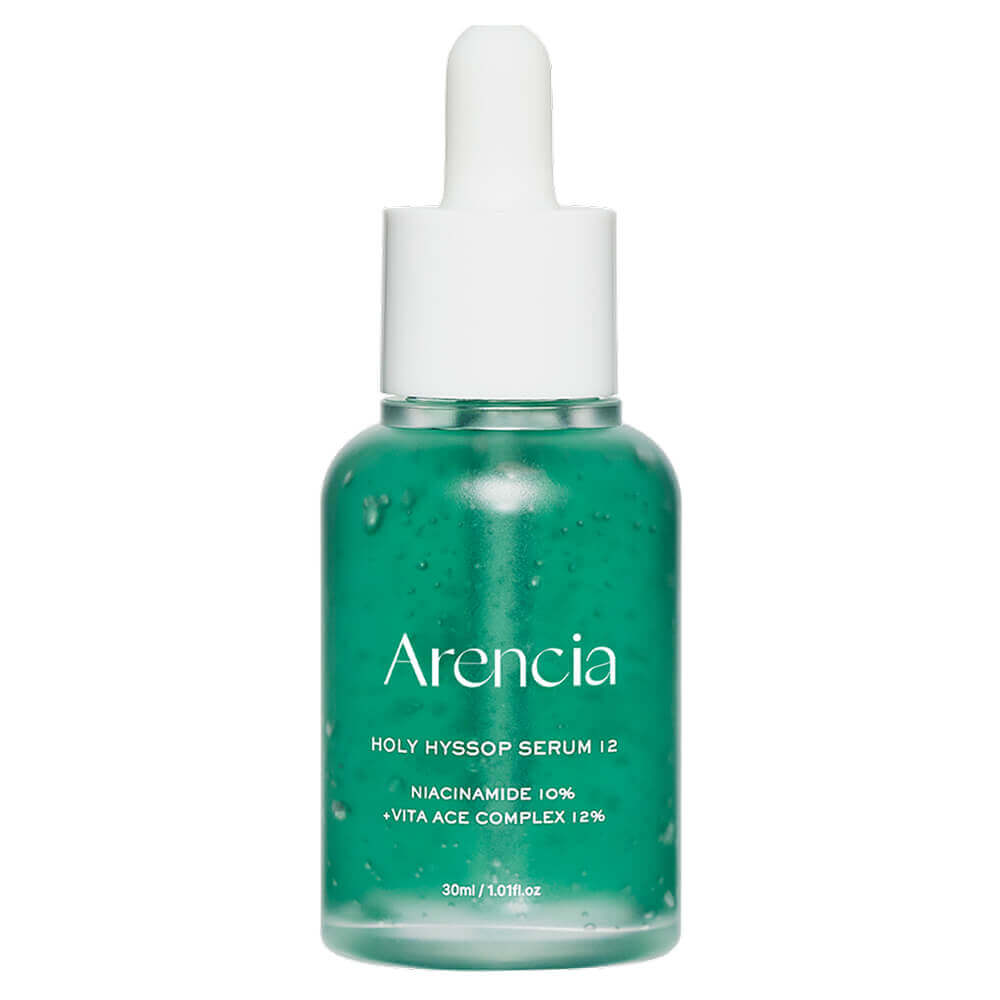 Arencia Holy Hyssop Serum 12, 30ml. Осветляющая сыворотка с экстрактом иссопа и 10% ниацинамида