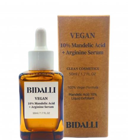 Bidalli 10% Mandelic Acid +Argenine Serum, 50ml. Сыворотка с миндальной кислотой 10% и аргинином 