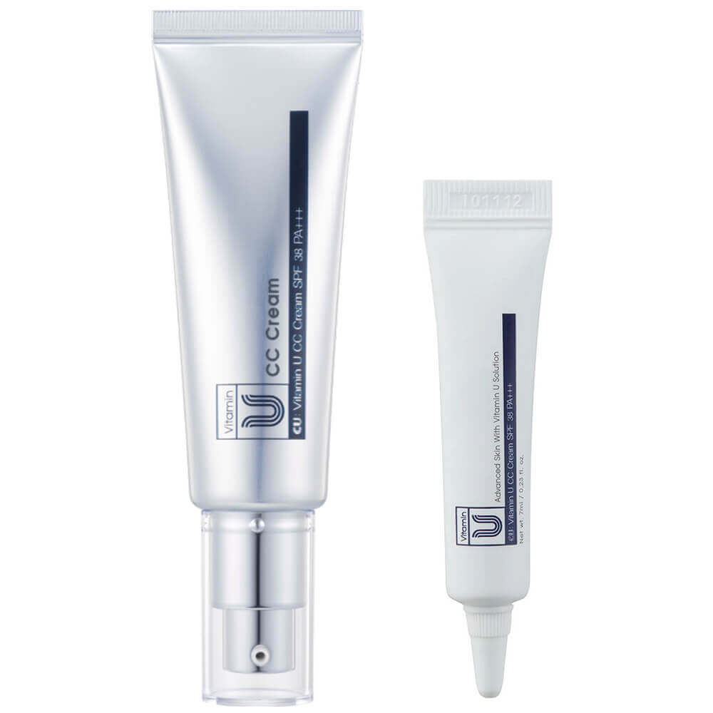 CUSKIN Vitamin U CC Cream SPF40 PA +++Увлажняющий CC-крем с витамином U для сияния кожи 