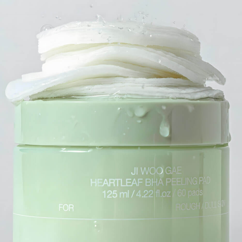 Celimax Ji Woo Gae Heartleaf BHA Peeling Pad 125ml. Отшелушивающие пэды с экстрактом хауттюйнии 