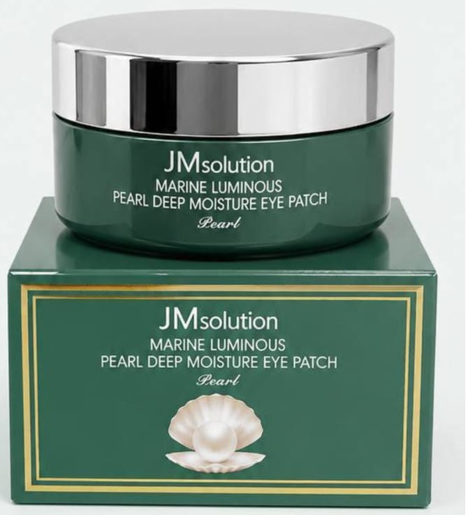 JMsolution Marine Luminous Pearl Deep Moisture Eye Patch, 60еа. Гидрогелевые патчи с морским комплексом
