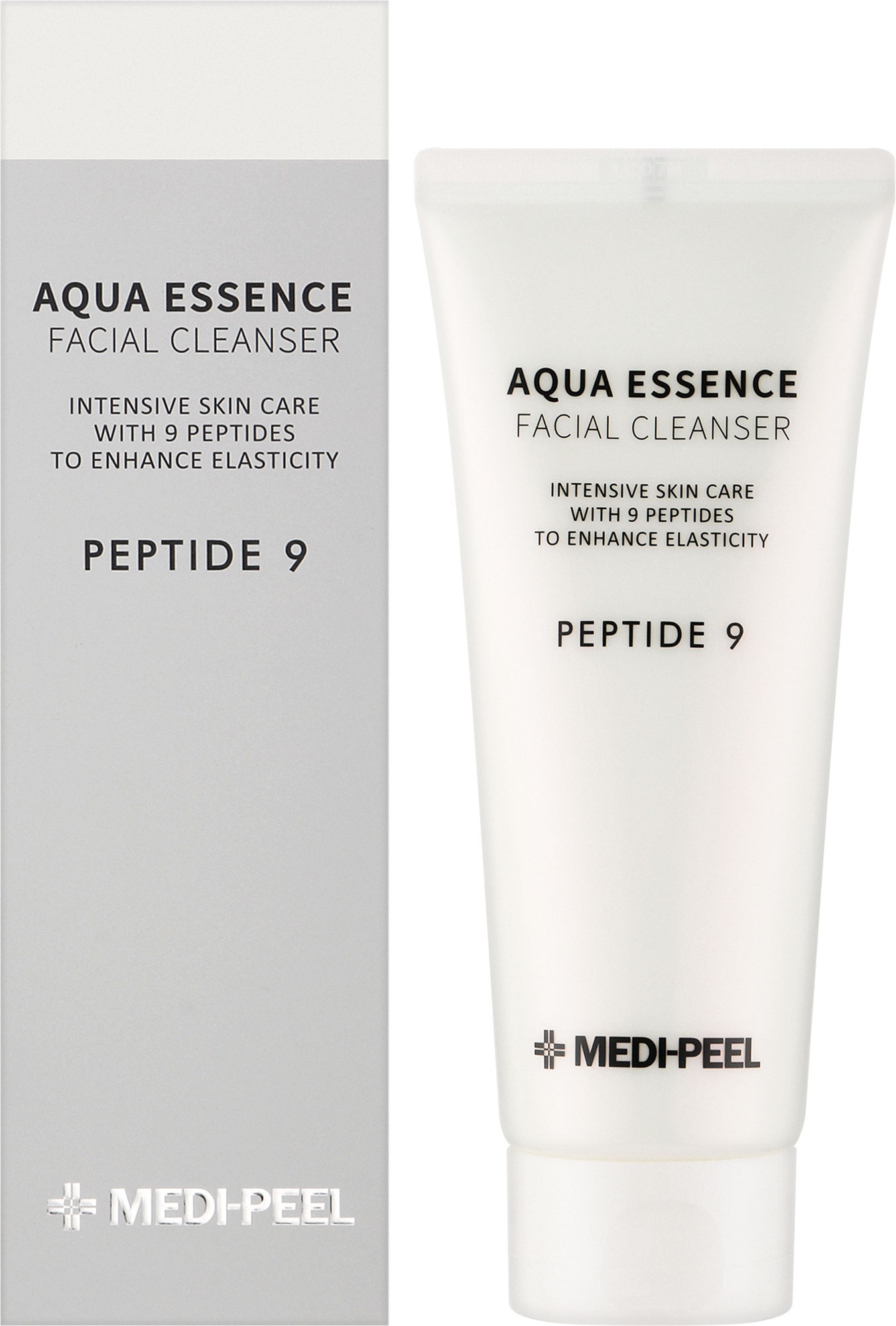 MEDIPEEL Aqua Essence Facial Cleanser, PEPTIDE 9, 150ml. Пенка для умывания с пептидами омолаживающая