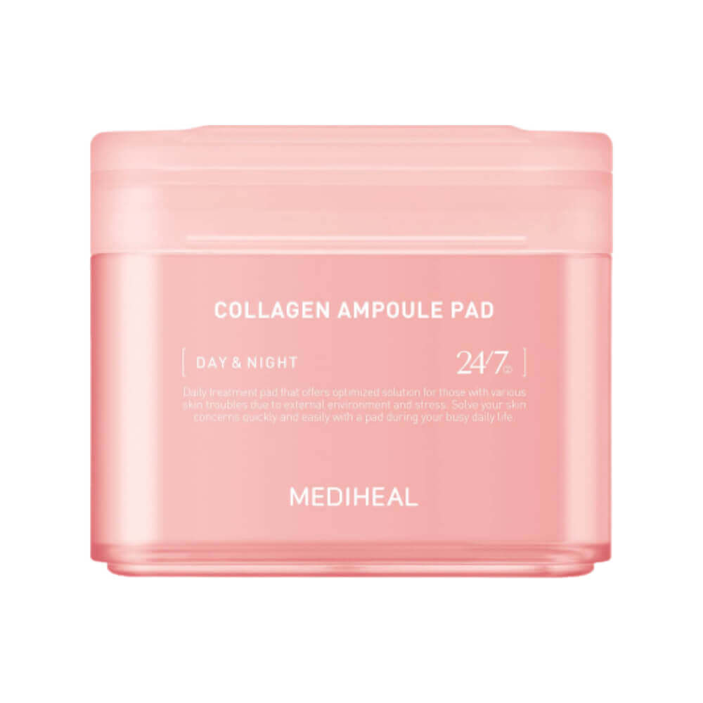 Mediheal Collagen Ampoule Pad, 100ea. Пэды для лица с коллагеном, 100шт, Mediheal Collagen Ampoule Pad, 100ea. Пэды для лица с коллагеном, 100шт,