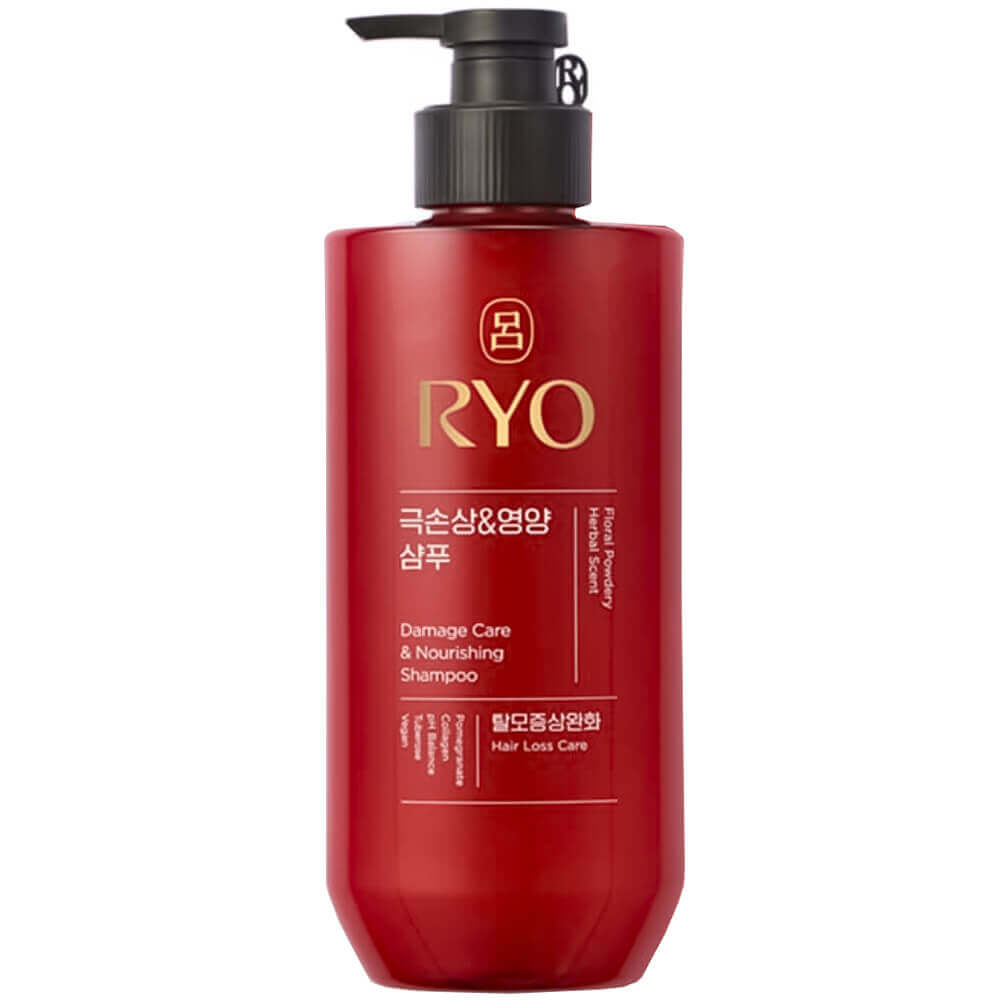 RYO Damage Care & Nourishing Shampoo, 480ml. Увлажняющий шампунь для повреждённых волос 