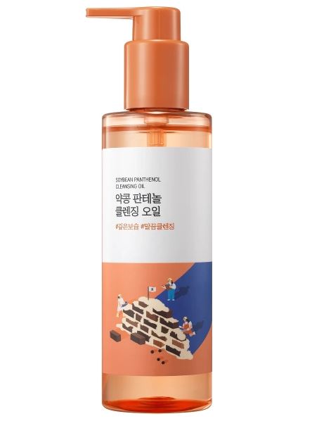 Round Lab Soybean Panthenol Cleansing Oil, 200ml. Гидрофильное масло с чёрной соей и пантенолом