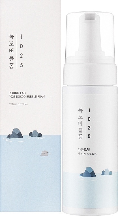 Round Lab 1025 Dokdo Bubble Foam, 150ml. Кислородная пузырьковая пенка 