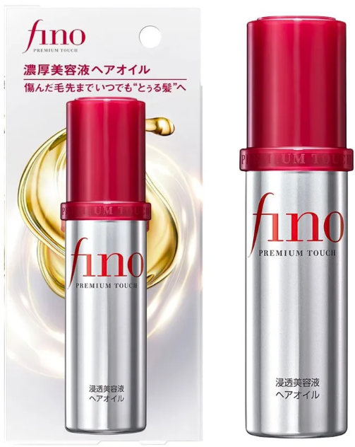 SHISEIDO FINO Premium Touch Hair Oil, Восстанавливающее масло-сыворотка для волос с термозащитой  