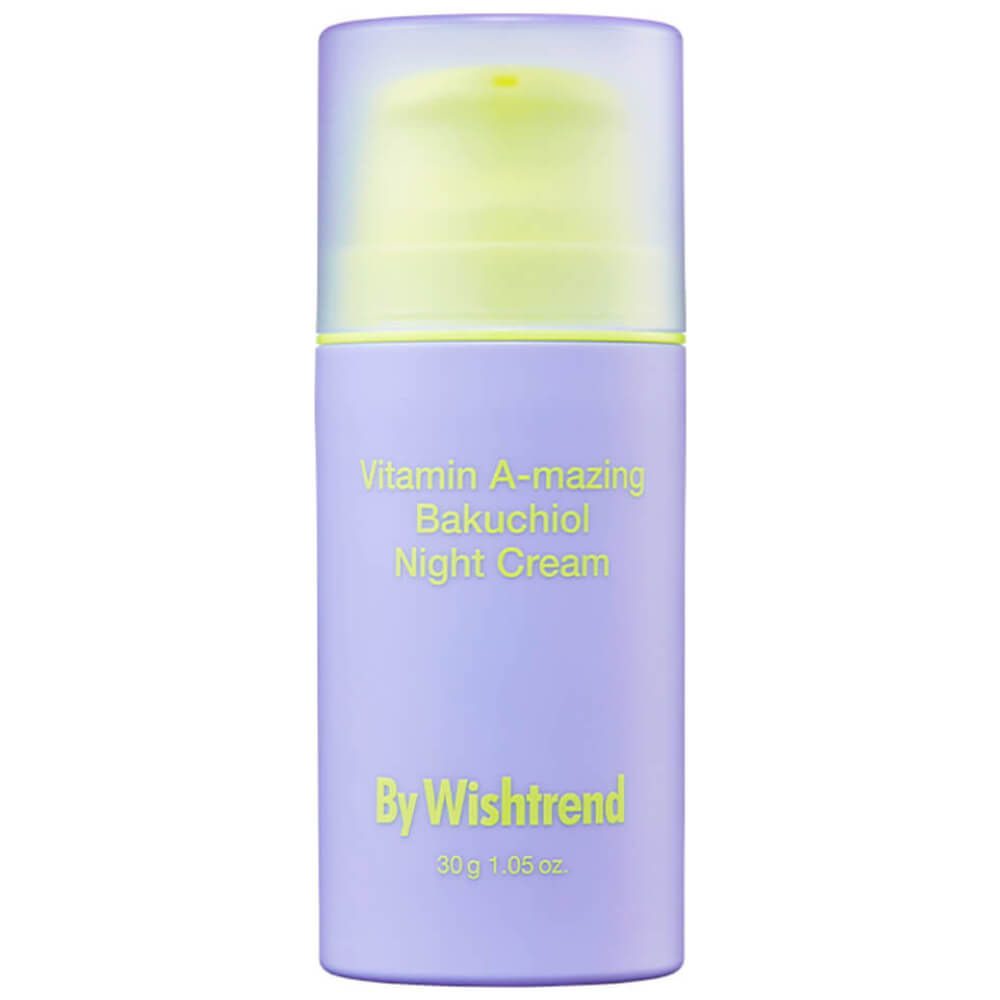By Wishtrend Vitamin A-mazing Bakuchiol Night Cream, 30ml. Ночной крем с витаминами бакучиол