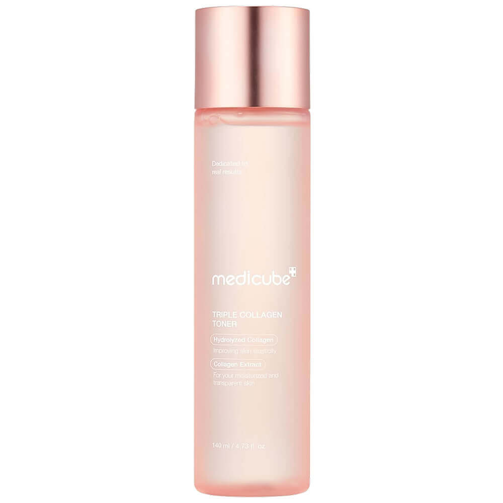 medicube  Triple Collagen Toner, 140ml. Тонер тройной коллаген для глубокого увлажнения и упругости кожи