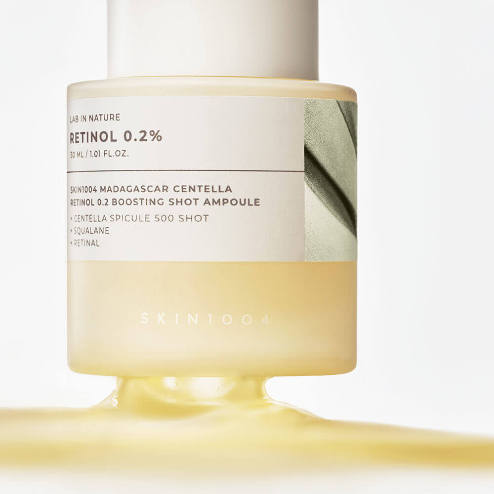 SKIN1004 Madagascar Centella Retinol 0.2 Boosting Shot Ampoule Ампула-бустер с ретинолом 