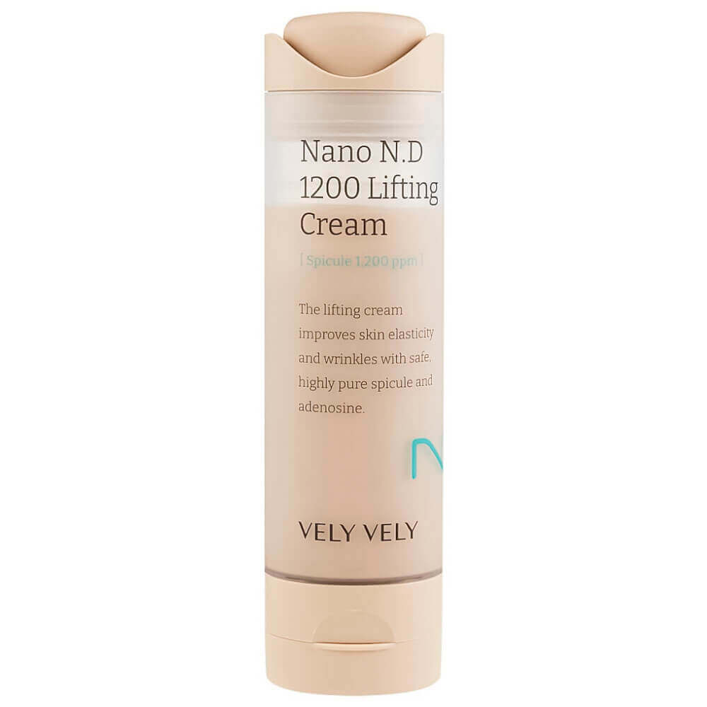 Vely Vely Nano Needle 1200 Lifting Cream, 50ml. Омолаживающий крем с нано-спикулами 