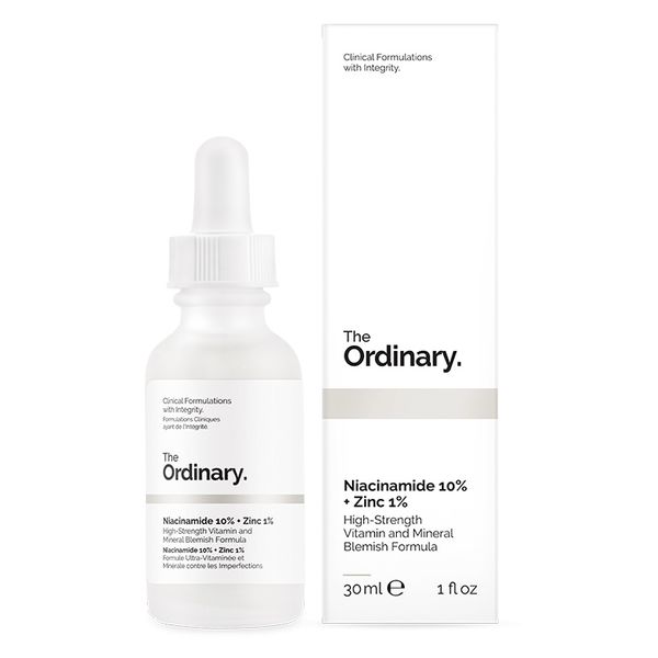 The Ordinary Niacinamide 10%+Zinc 1% 30ml, Сыворотка с витамином B3 и цинком