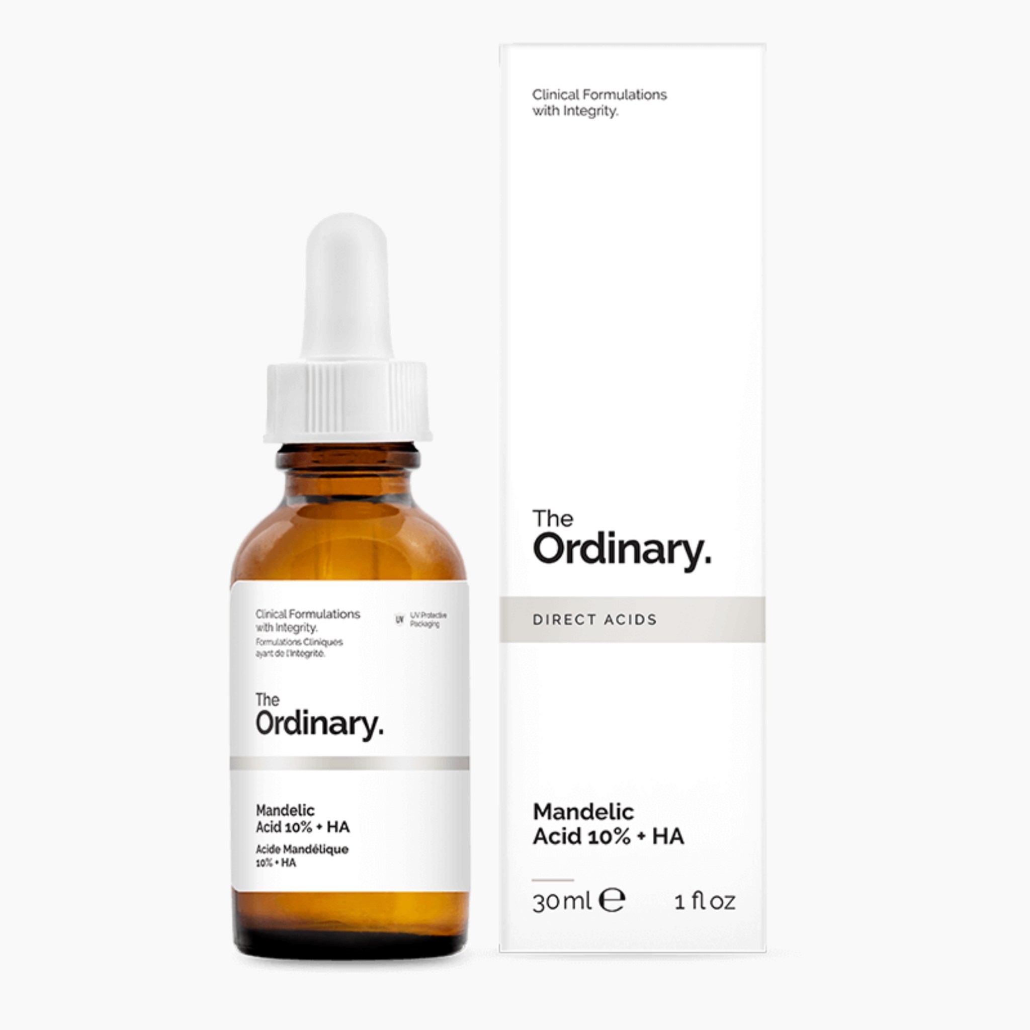 The Ordinary Mandelic Acid 10% + HA, Сыворотка с 10% миндальной кислоты и гиалуроновой кислотой 