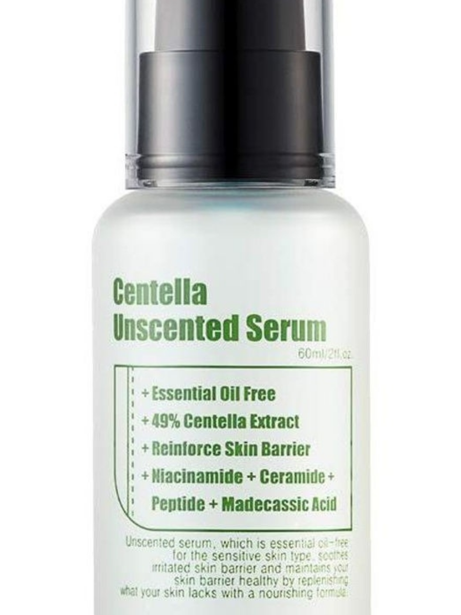 PURITO Centella Unscented serum, Безмасляная сыворотка для чувствительной кожи 