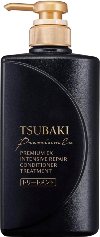 TSUBAKI Premium EX Intensive Repair Conditioner- Black Series Hair Care, 490ml. Кондиционер для волос интенсивно-восстанавливающий с маслом камелии