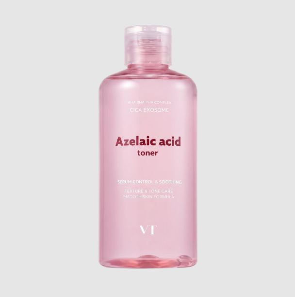 VT Cosmetics Azelaic Acid Toner, 250ml. Тонер для проблемной и жирной кожи