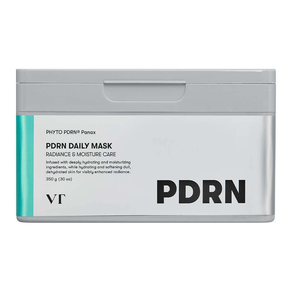 VT Cosmetics PDRN Daily Mask, 350g, 30ea. Набор тканевых масок с ПДРН для сияния кожи 350g, 30шт