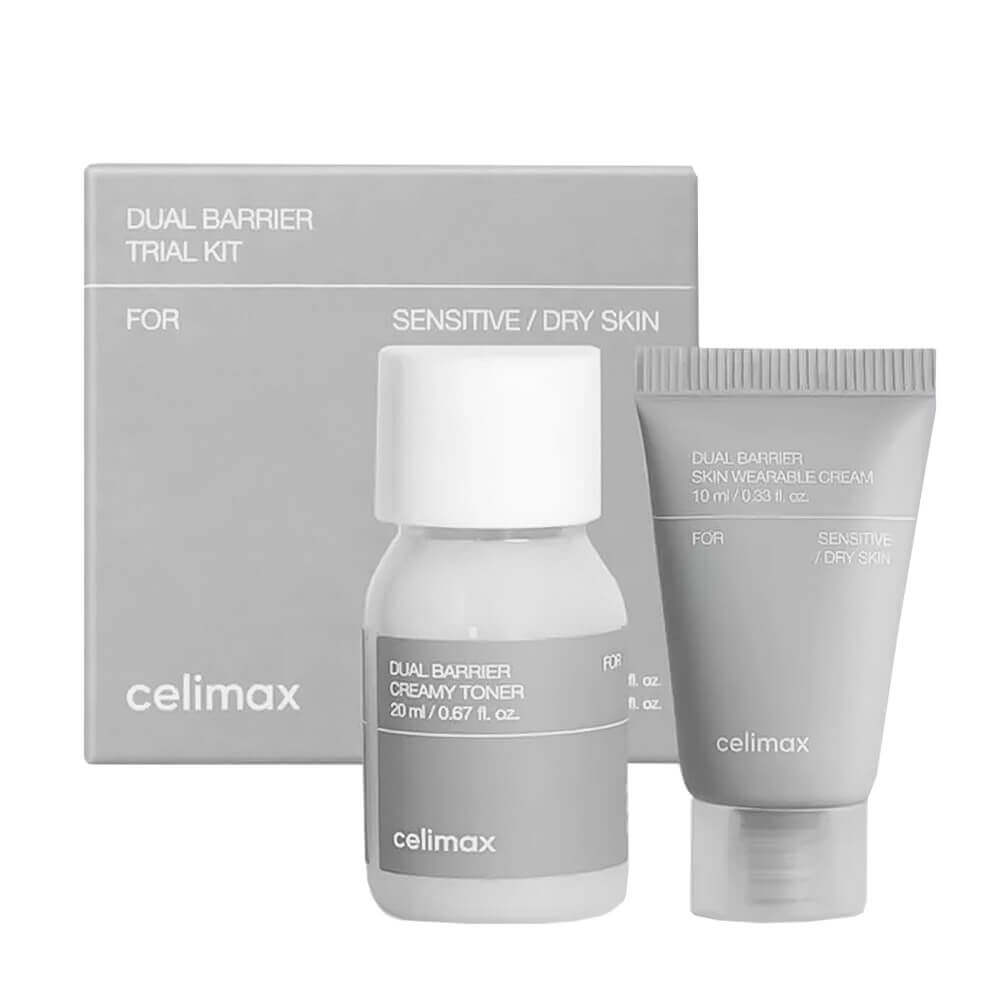 Celimax Dual Barrier Trial Kit, Набор миниатюр барьерных средств 