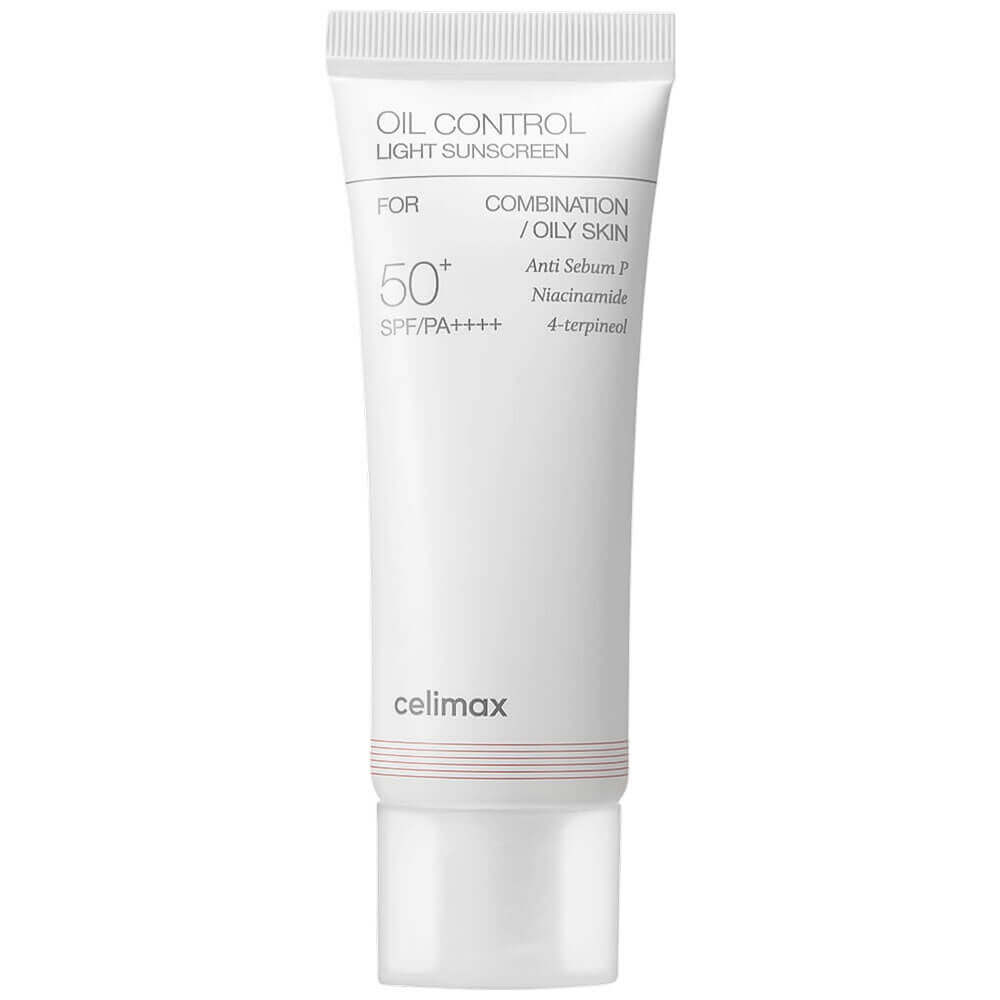 Celimax Oil Control Light Sunscreen SPF50+ PA++++, 50ml. Лёгкий солнцезащитный крем для жирной кожи 