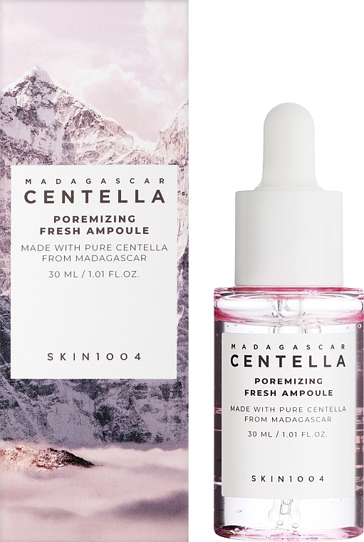 SKIN1004 Madagascar Centella Poremizing Fresh Ampoule, 30ml. Себорегулирующая ампула для сужения пор