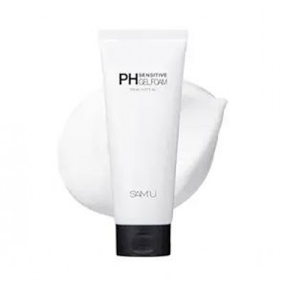 SAM'U PH Sensitive Gel Foam Cleanser, гель для очищения кожи