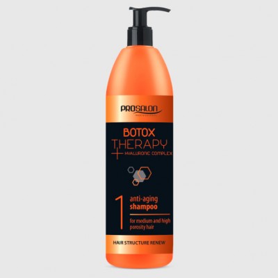 Prosalon Botox Therapy Shampoo 1– Антивозрастной шампунь для волос