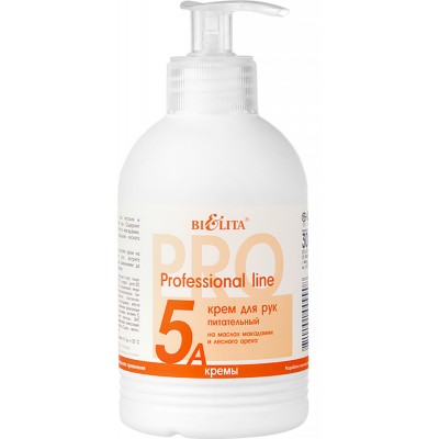 Bielita Professional line, 300ml. Крем для рук питательный Милена