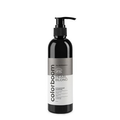 TNL COLOR BOOM PEARL BLOND ОТТЕНОЧНЫЙ ШАМПУНЬ ДЛЯ ЖЕМЧУЖНОГО БЛОНДА, С ДОЗАТОРОМ, 250 МЛ