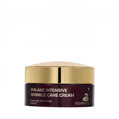Deoproce SYN-AKE Intensive Wrinkle Care Cream (100 г) — Увлажняющий крем для лица с пептидом