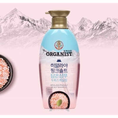 Organist Himalaya Pinksalt Scalp Shampoo, 500ml.Шампунь обогащенный гималайской розовой солью