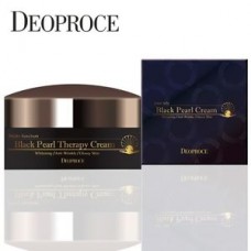 Deoproce Black Pearl Therapy Cream 100g -Multi-Function Whitening & Anti-Wrinkle Омолаживающий крем с черным жемчугом Deoproce Black Pearl Therapy Cream 100g -Multi-Function Whitening & Anti-Wrinkle Омолаживающий крем с черным жемчугом